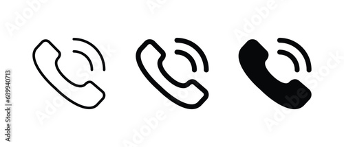 call icon vector for web, ui, and mobile apps