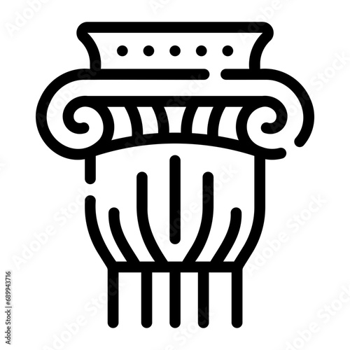 column Line Icon