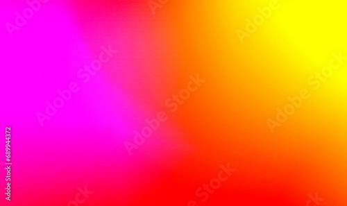 Colorful Red, yellow, pink mixed gradient abstract background illustration, suitable for flyers, banner, social media, covers, blogs, eBooks, newsletters or insert picture or text with copy space