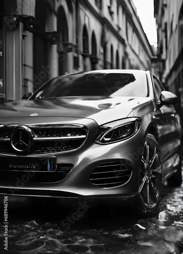 beautiful car car on the street