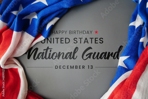 United States National Guard birthday on December 13. The U.S. national guard. photo