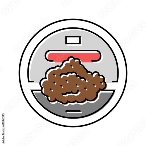 snuff tobacco nicotine color icon vector. snuff tobacco nicotine sign. isolated symbol illustration