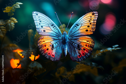 butterfly on flower © Angah