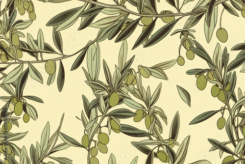 Olive oil design template. Vintage style. Olives with leaves. Emblems composition with olives and typography. 