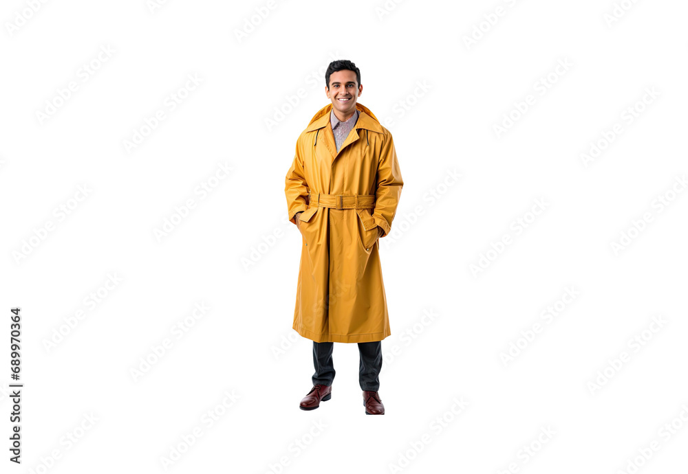 Indian_businessman_Wear_a_raincoat_full_body._