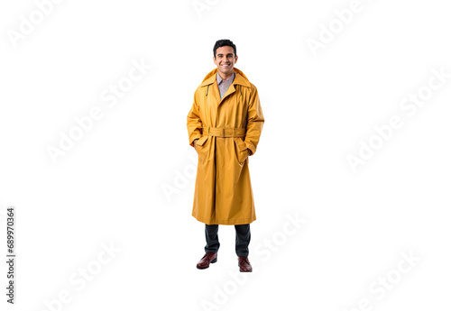 Indian_businessman_Wear_a_raincoat_full_body._