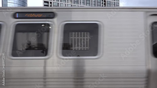 Tysons Corner, Virginia The Washington DC Metro train in the modern Tysons Corner suburb 