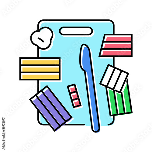 plasticine modeling kid leisure color icon vector. plasticine modeling kid leisure sign. isolated symbol illustration