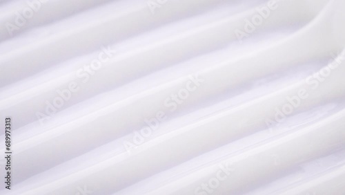 glitter wavy texture from thick white shampoo