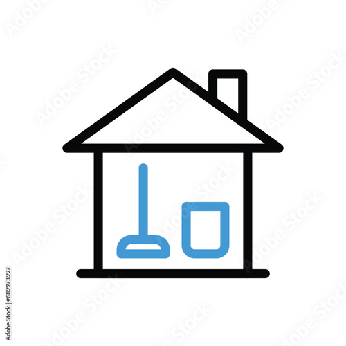 Housekeeping Icon vector stock illustration