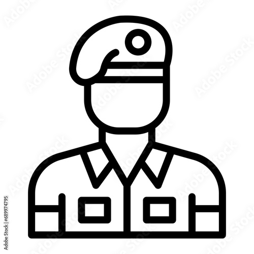 Soldier Icon Design