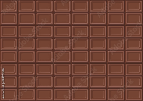 板チョコレート 背景イラスト