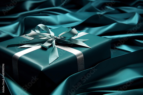 Generative AI illustration of gift box