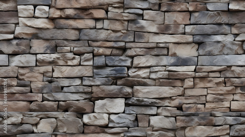 Obraz premium stone wall seamless pattern Background texture
