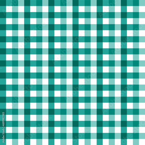 Green shade plaid pattern background. plaid pattern background. plaid background. Seamless pattern. for backdrop, decoration, gift wrapping, gingham tablecloth.