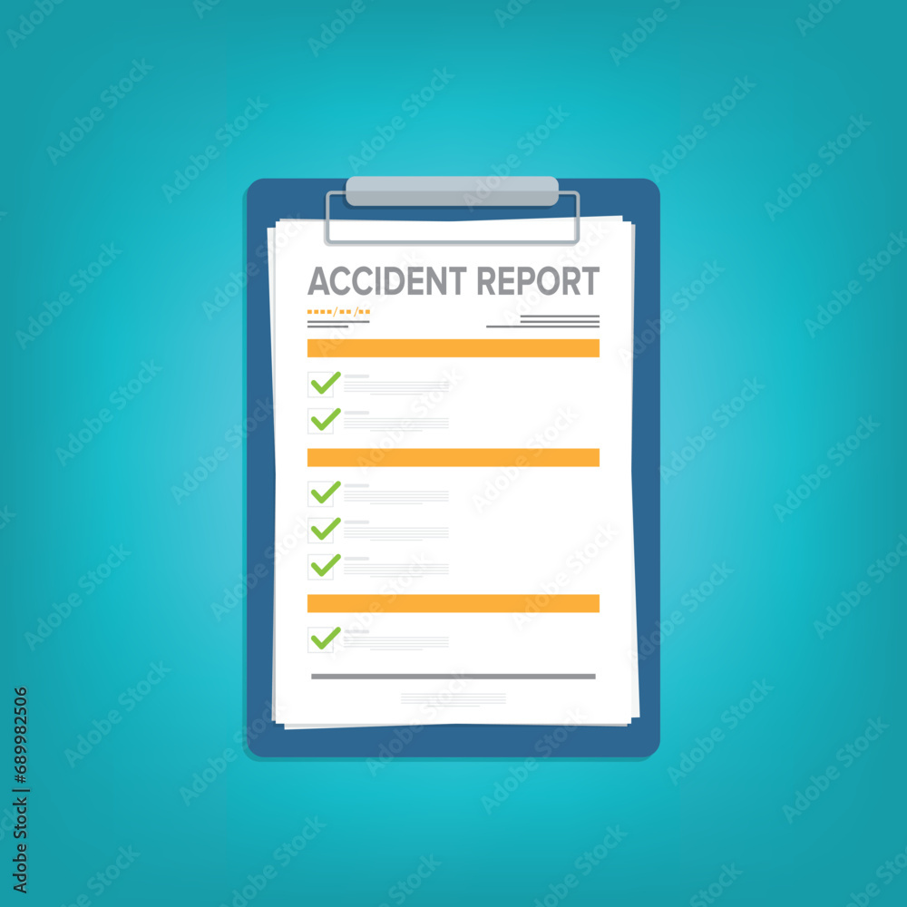Accident report form Accident report form