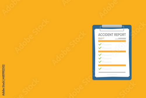 Accident report form