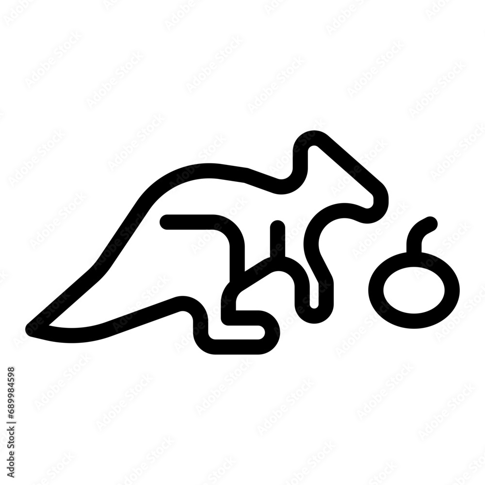 animal line icon animal line icon