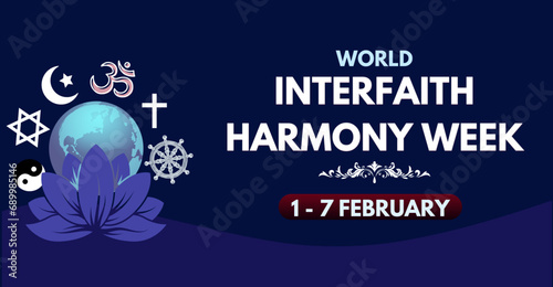 World interfaith harmony week, 1- 7 February photo