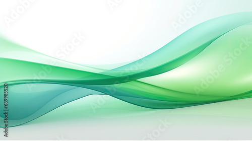 silk light green, transparent texture, on white background