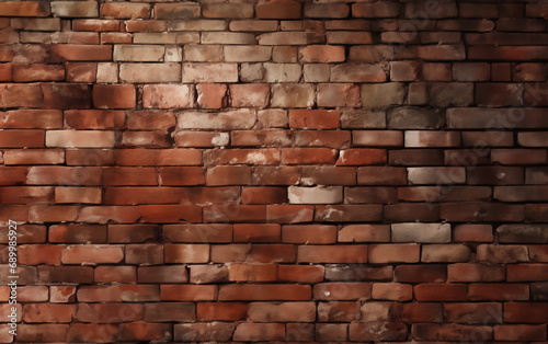 Red Brick wall texture, grungy old, strength, concept & ideas background