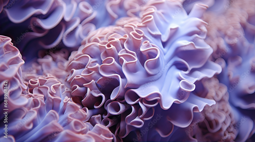 Fototapeta premium Pink and blue corals 