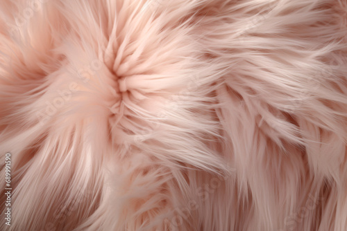 Pink fur close-up texture wallpaper background
