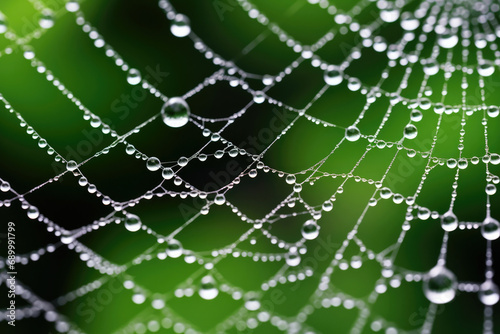 Spiderweb nature morning water wet cobweb insect web spider dew macro green drop
