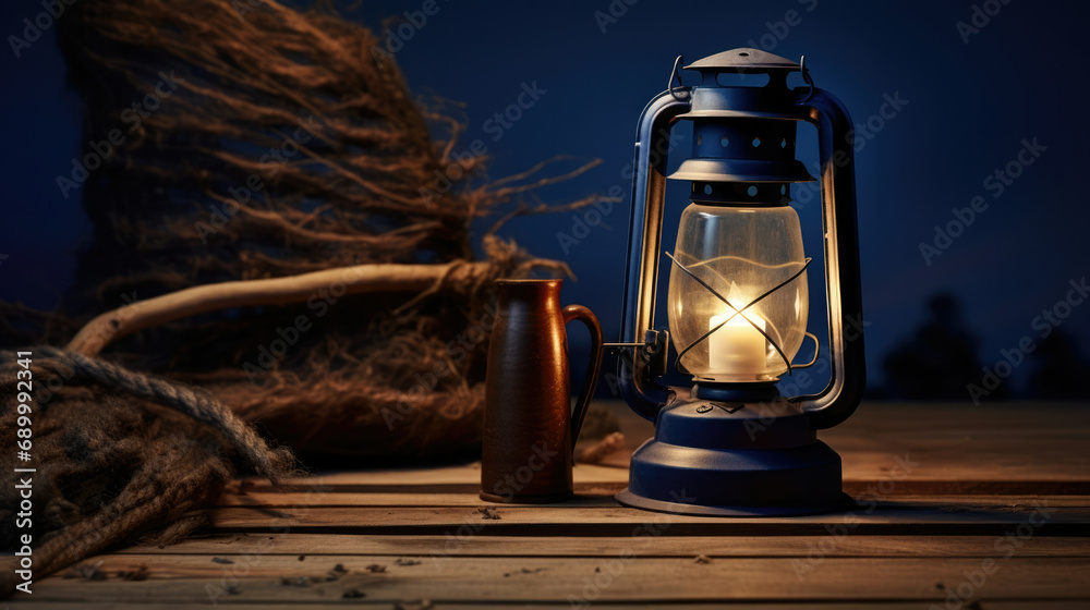 Lamp old lantern vintage light