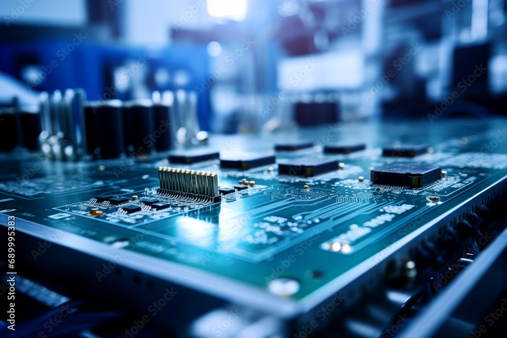 Electrical equipment of a modern plant. Power supply, communication and control system. Control block. Electrical equipment of a modern plant. Power supply, communication and control system. Control block.
