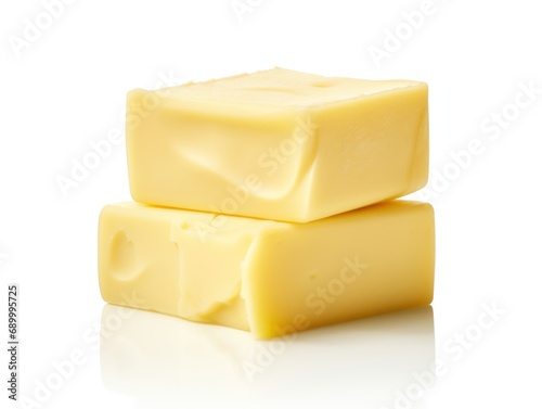 Butter isolated on white background 