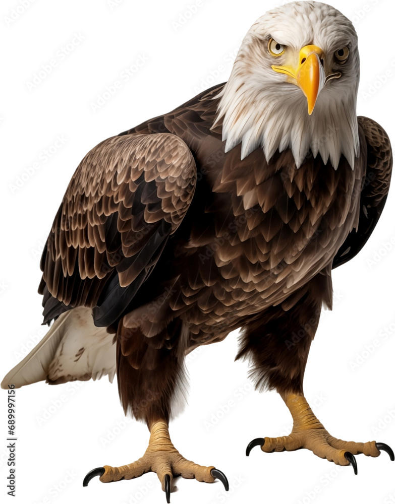Picture of an eagle isolated on transparent background, png Picture of an eagle isolated on transparent background, png