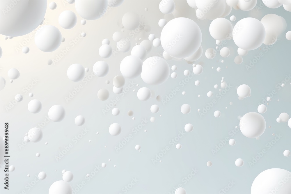 3d render of white particle on white backgrond. 3d render of white particle on white backgrond.