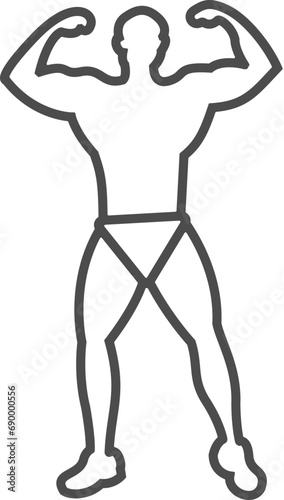 Bodybuilder, bodybuilding, fitness icon