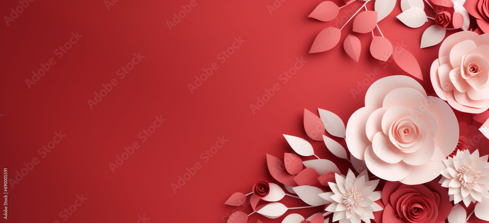valentine's day background with hearts and flowers valentine's day background with hearts and flowers