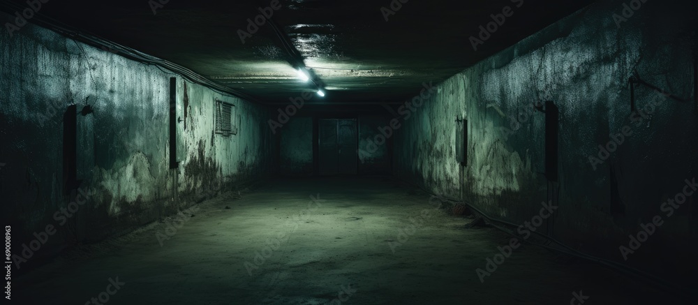 Unsettling atmosphere lingers in the old Soviet bomb shelter. Don't be scared.