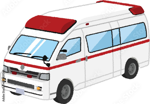 救急車のイラスト