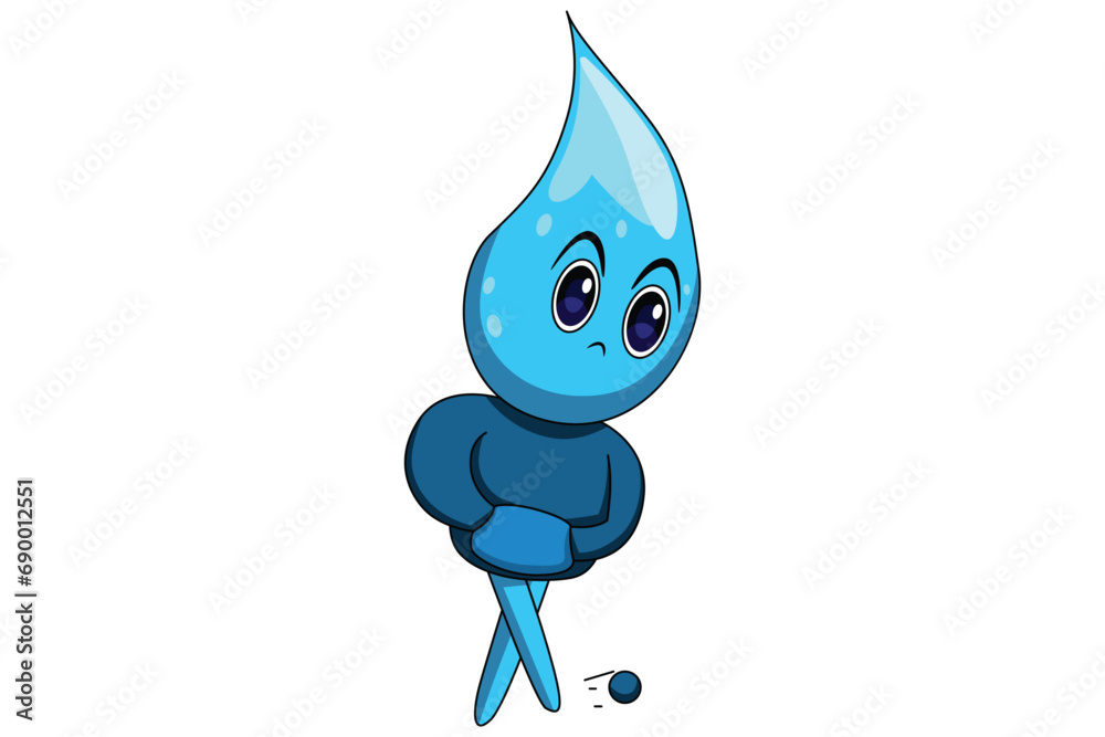 Obraz premium Earth Element Character Design Illustration