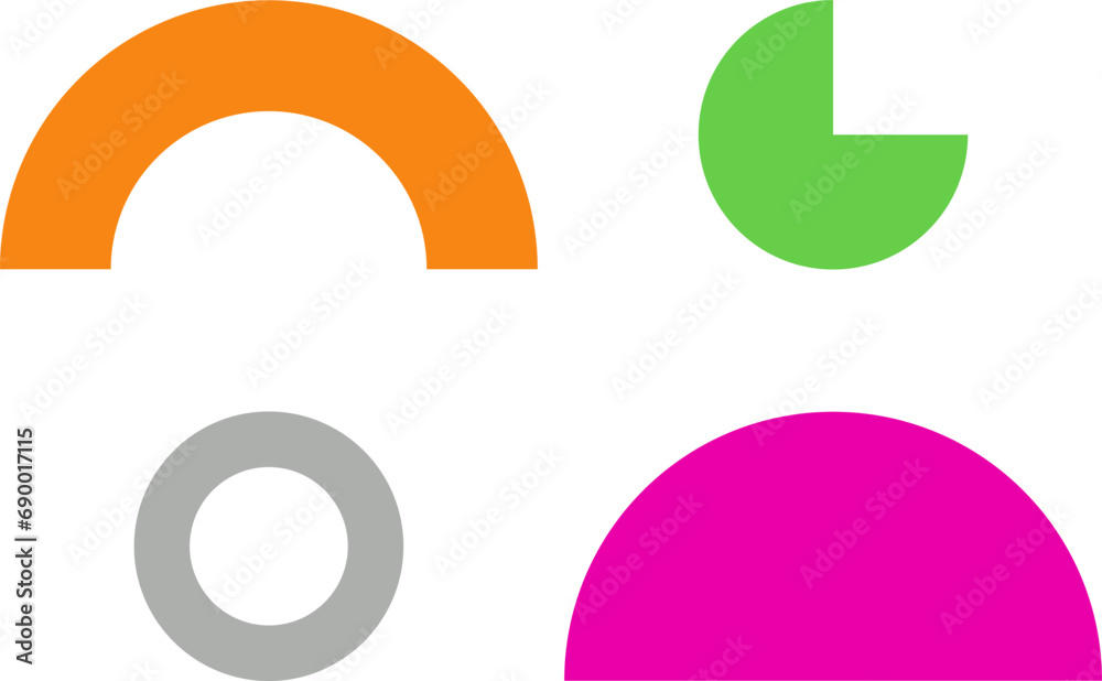 Geometric shape. Basic geometric shapes such as arrow, triangle, square, circle, trapezium, heart, star, rhombus, polygon, rectangle, parallelogram, pentagon for education. Vector illustration. Geometric shape. Basic geometric shapes such as arrow, triangle, square, circle, trapezium, heart, star, rhombus, polygon, rectangle, parallelogram, pentagon for education. Vector illustration.