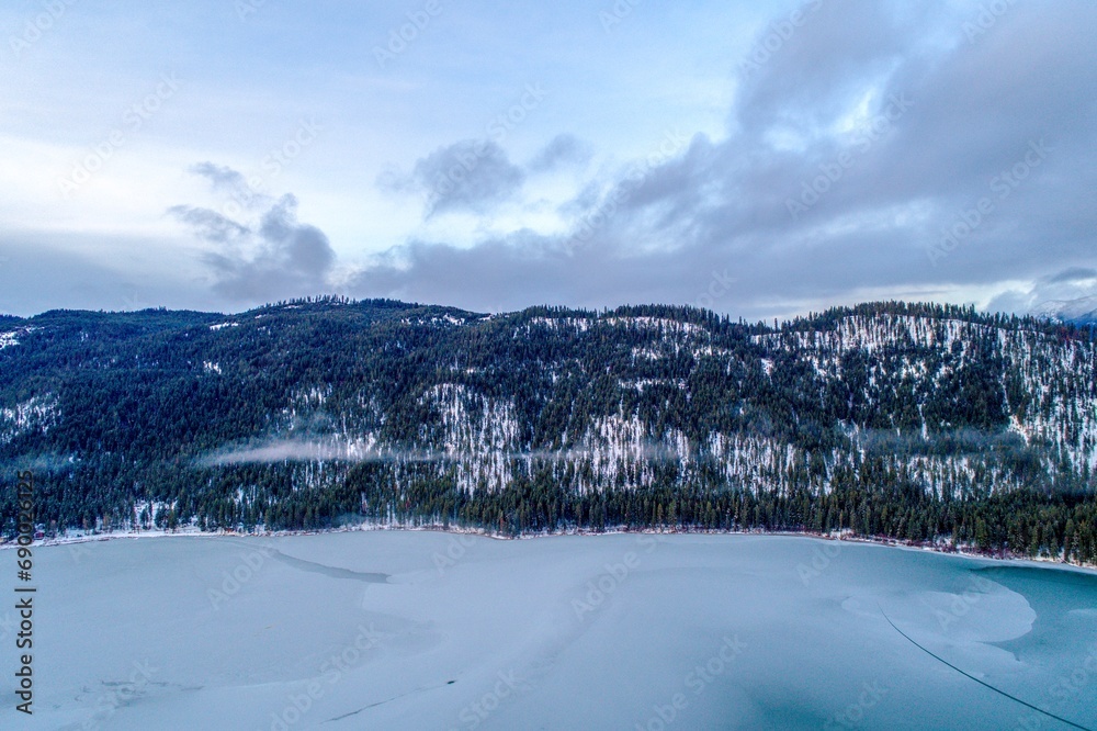 Fish Lake, Washington State in December