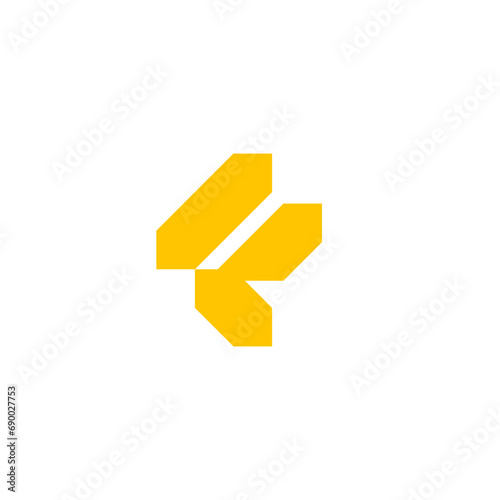 Free Download F Letter as Metal Steel Logo Design Vector - GFXLoad