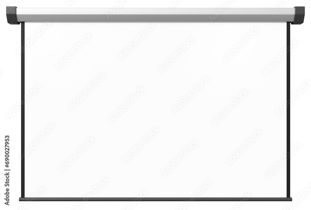 화이트 빔 프로젝터 스크린 목업 White Beam Projector Screen Mock up 화이트 빔 프로젝터 스크린 목업 White Beam Projector Screen Mock up