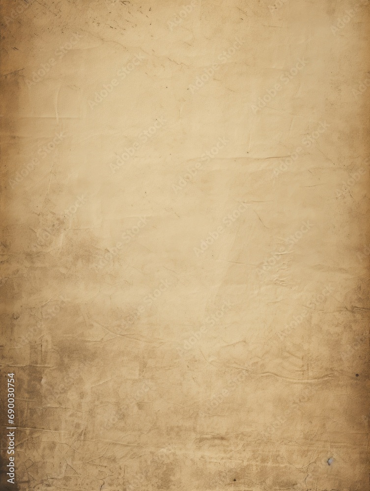 Old grunge paper background with grunge texture. Generative AI.