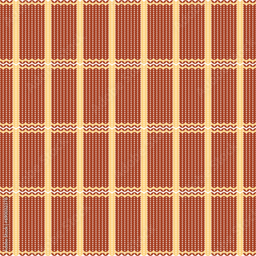 fabric abstract pattern in brown and ivory
