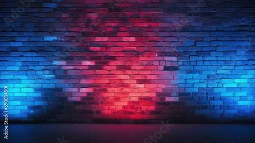 Neon wall texture background colorful spot light 