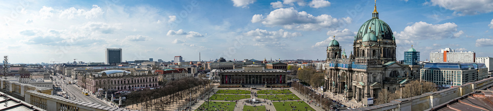 Panorama-Blick vom Dach des Berliner Schlosses