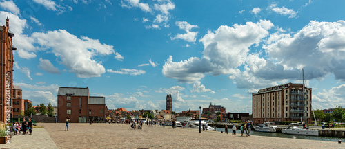 historischer Hafen der Hansestadt Wismar