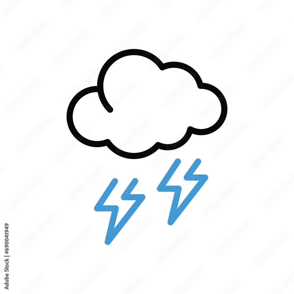 Lighting Icon vector stock illustration Lighting Icon vector stock illustration
