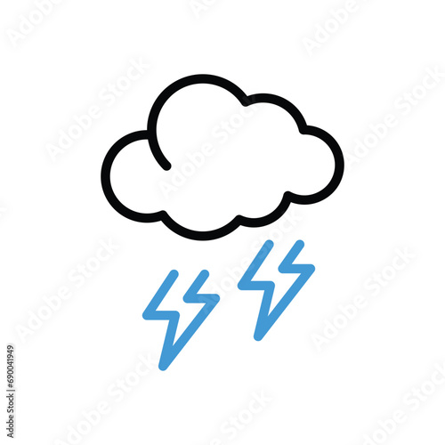 Lighting Icon vector stock illustration