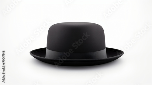 Bowler hat isolated on white background